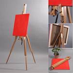 Portable sketch easel "KLIMT" beech wood for stretched artist canvas