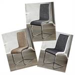 ELEGANT CANTILEVER CHAIR "CONTRASTO" dining room chair kitchen chair