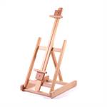 Wooden studio easel "MIRO" | beech wood, for canvases up to 23"