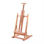 Wooden studio easel "TIZIAN" | beech wood, for canvases up to 46"