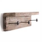 Key holder "TIERRA" | 26 cm, recycled wood | hook rack