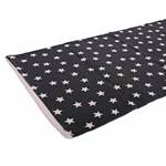 Rug "STARRY SKY" | anthracite-black, 25.5x53" | long carpet with stars