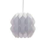 Hanging lamp "FAVO" | white, Ø 12.5" | pendant lamp