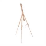 Portable sketch easel "PINE" pinewood for stretched artist canvas
