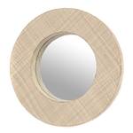 Asian flair wall mirror "LEAVES 50" | 50x7cm | round mirror