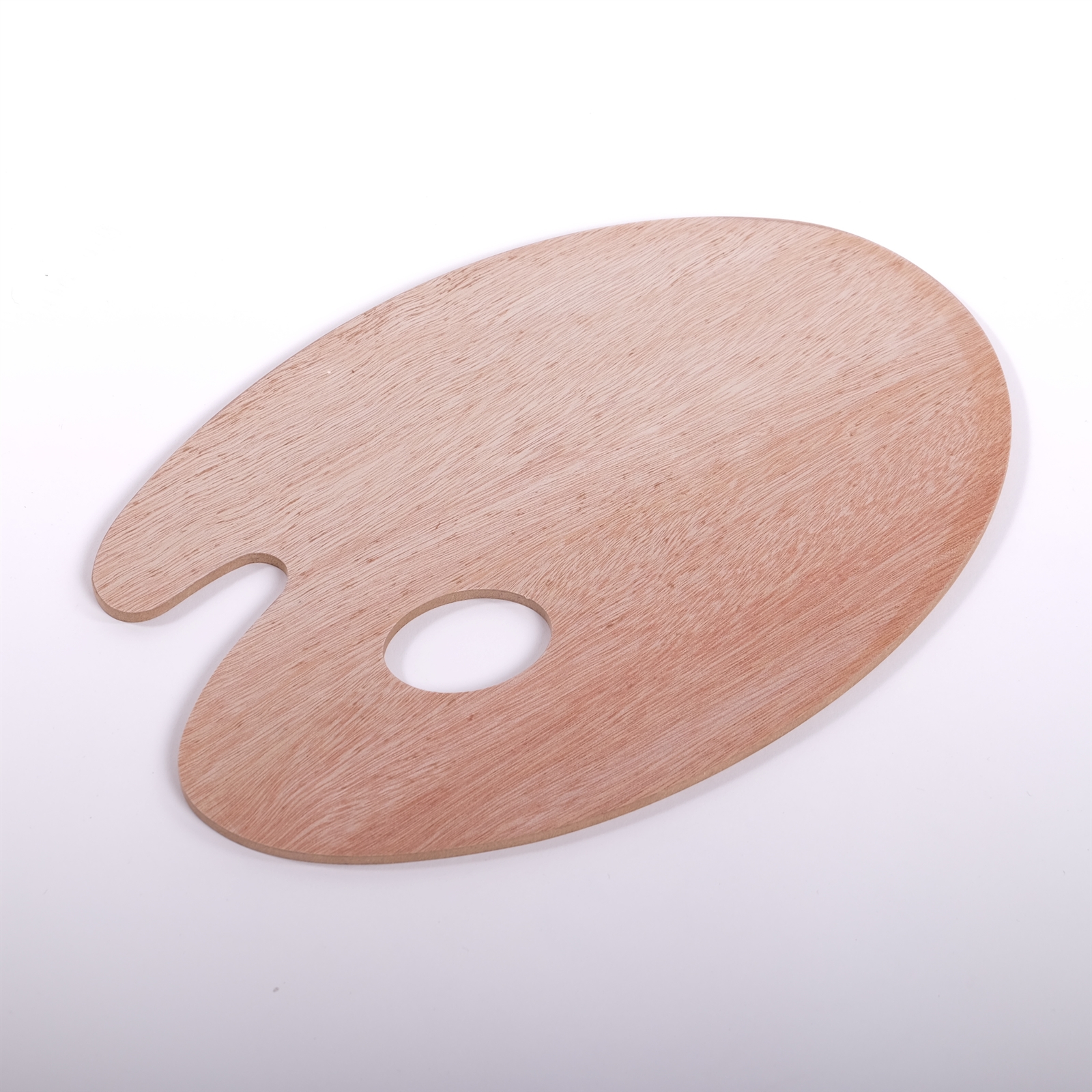 KNSTLER MISCHPALETTE | 30x20 cm, 5 mm, oval | Holz Farbpalette                 