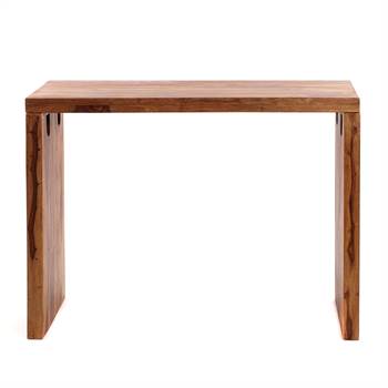 Wooden desk &quot;PUNJAB&quot; | 40&quot;, Sheesham | dining room table