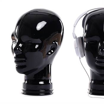 Headphone mount &quot;BLACK&quot; 12&quot; | Kare Design 39951 | decoration head