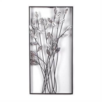 Wall decoration &quot;TWIGS&quot; | metal, 24.5&quot; | wall picture