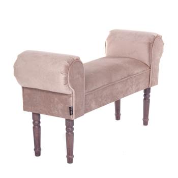 Design seating bench &quot;ROYAL&quot; | 39.5&quot;, upholsterd | vanity bench