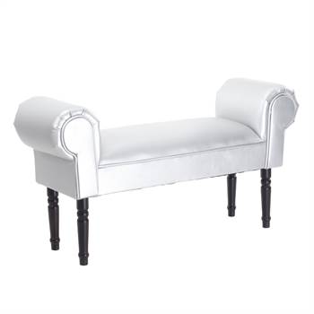 Seating bench &quot;GLAMOUR&quot; | 39.5&quot;, upholstered | vanity bench