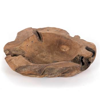 Decoration bowl &quot;TEAKROOTS 40&quot; | teakwood, &#216; 40 cm | wooden bowl