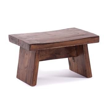 Nostalgic footstool &quot;SCHEMEL&quot; | recycled wood | wooden stool