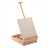 Portable wooden box sketch easel for artists with storage space Pic:2