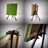 Aluminium sketch easel "MUNCH" portable for stretched artist canvas Pic:5