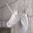 CARDBOARD SAFARI | white, 3D animal head | wall mounted decoration Pic:2