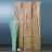 Room divider "NATURE folding screen paravent willow bleached Pic:1