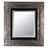 Baroque mirror "VIVIEN" facet cut silver 35" x 40" Pic:1