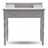 Country style console table "GRETEL" | white, 4 drawers | shabby chic