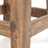 Footstool "PALO" | 27,5x26x26 cm (HxWxD), mahogany | wooden stool Pic:5