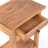 Side table "PLANTA" | 52x34x25cm (HxWxD), mahogany | telephone table Pic:3