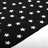 Rug "STARRY SKY" | anthracite-black, 25.5x53" | long carpet with stars Pic:2