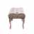 Upholstered baroque bench "CHARLOTTE" | golden, 39" | seating bench Pic:2