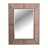 Wooden design wall mirror "KOLONIAL" | 50", wooden frame