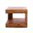 Wooden sofa table "TIERRA" | Sheesham, 17.5" | livingroom side table