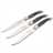 6 LAGUIOLE Steak knives "SCURO" | stainless steel, black | block Pic:1