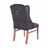 Dining chair "CLASSY-VINTAGE" | artificial leather, ring | living room Pic:4