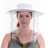 Beekeeping veil BEEComb | quick fastener | protective hat Pic:1