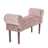 Design seating bench "ROYAL" | 39.5", upholsterd | vanity bench