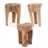 Tree trunk stool "LOG" | 41x29 cm (HxW), natural | seating stool Pic:1
