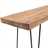 Solid seating bench "PLANK" | 47x20x12", recycled wood | chair Pic:3