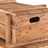 3Pcs Trunk set "YOYA" | 23.5x19.5x15.5", recycled wood | chest Pic:3