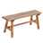 Wooden bench "ANZIO" | 39x90x26cm (HxWxD), foldable | seating bench