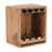 Minibar "CUBE" | with glass & bottle holder, 17.5x15x12" | wine rack Pic:1