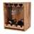 Minibar "CUBE" | with glass & bottle holder, 17.5x15x12" | wine rack Pic:3