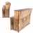 Bar cabinet "WASTEWOOD" | 59x43x21.5" | wooden cupboard Pic:3
