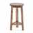Wooden stool "LOG" | natural brown, 20x10.5" | decoration stool