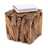 Driftwood seating box "TEAK 30" | recycled wood, 30x30x30 cm | stool Pic:2