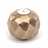Candle light holder "PLANET" | metal, 11x9 cm, golden | decoration Pic:2