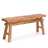 Seating bench "EAST" | 118x53x27,5cm (WxHxD) | wooden bench