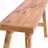 Seating bench "EAST" | 118x53x27,5cm (WxHxD) | wooden bench Pic:4