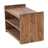 Solid shoe shelf "CAPRI" | 55x35x30 cm (WxHxD), recycled wood Pic:2