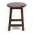 Stool "COTTAGE" | mahogany, round, 46x30 cm (HxW) | decoration stool Pic:1
