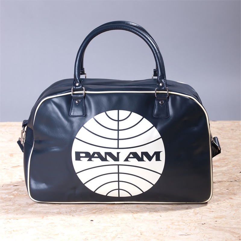 PAN AM GLOBE 48HOUR TRAVEL BAG sports school case satch | eBay